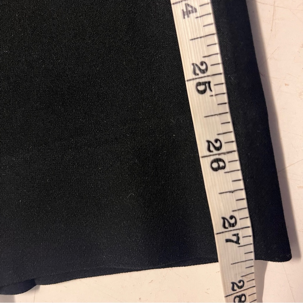 Joseph Ribkoff High Waisted Front Zip Black Dress Pants Straight Leg, size 10 - Picture 12 of 12
